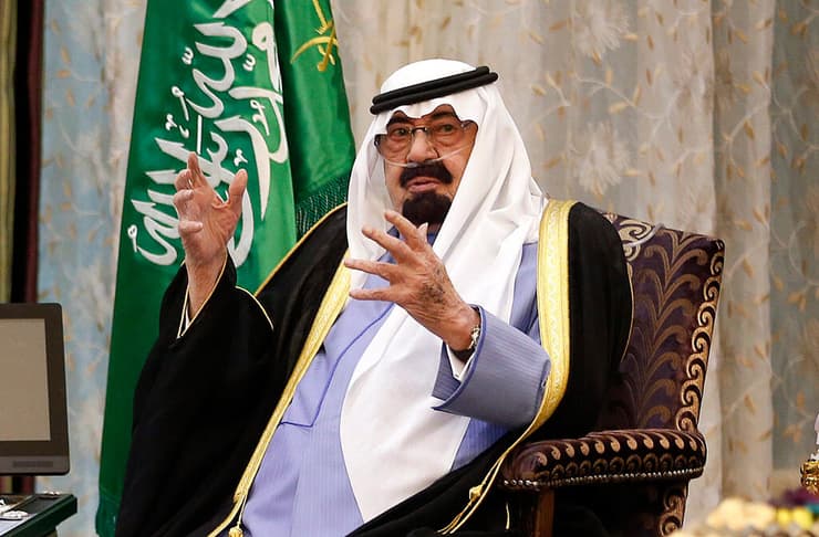 עבדאללה, מלך סעודיה המנוח. הודה שההשראה ליוזמה הגיע מטור של פרידמן