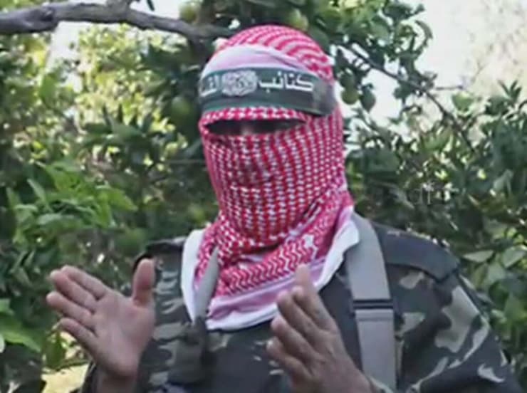 דובר הזרוע הצבאית של חמאס, אבו עוביידה