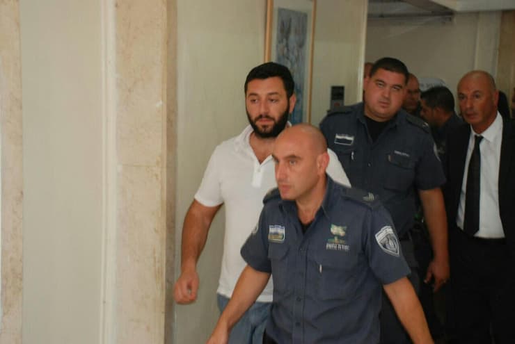 גרי שאלון בדיון הארכת המעצר שלו בבית משפט השלום בירושלים ב-2015