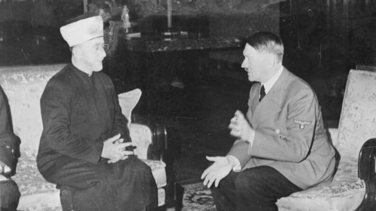המופתי חאג' אמין אל-חוסייני עם היטלר