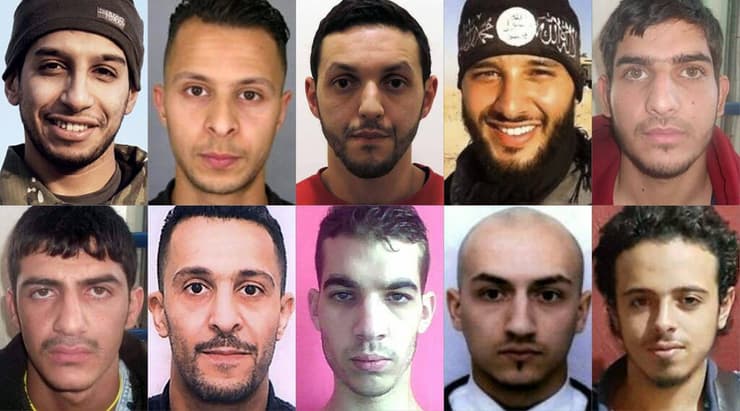 פני הרשע: המחבלים שרצחו המונים בפריז בנובמבר 2015