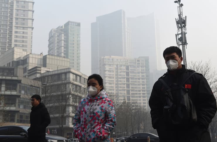 זיהום אוויר בבייג'ינג. ארכיון