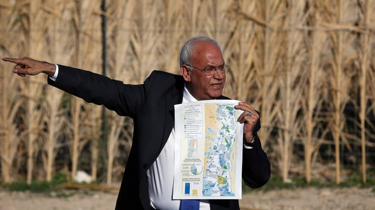 2016. עריקאת מוחה על כוונת ישראל לספח שטחים בבקעה ליד יריחו 