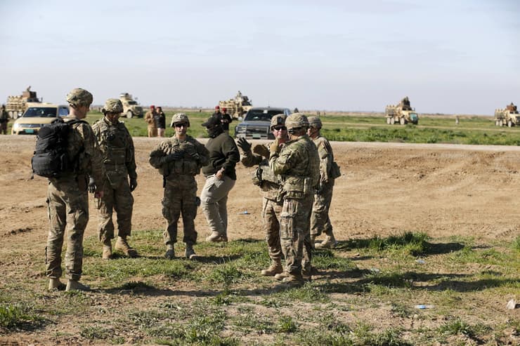 צמצום הכוחות נותן תקווה לאיראן. חיילים אמריקנים בעיראק