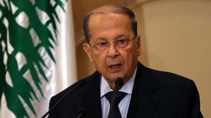 נשיא לבנון מישל עאון