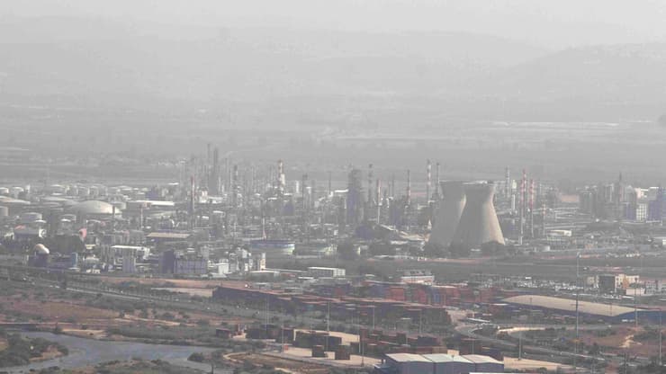 אובך וזיהום אוויר במפרץ חיפה