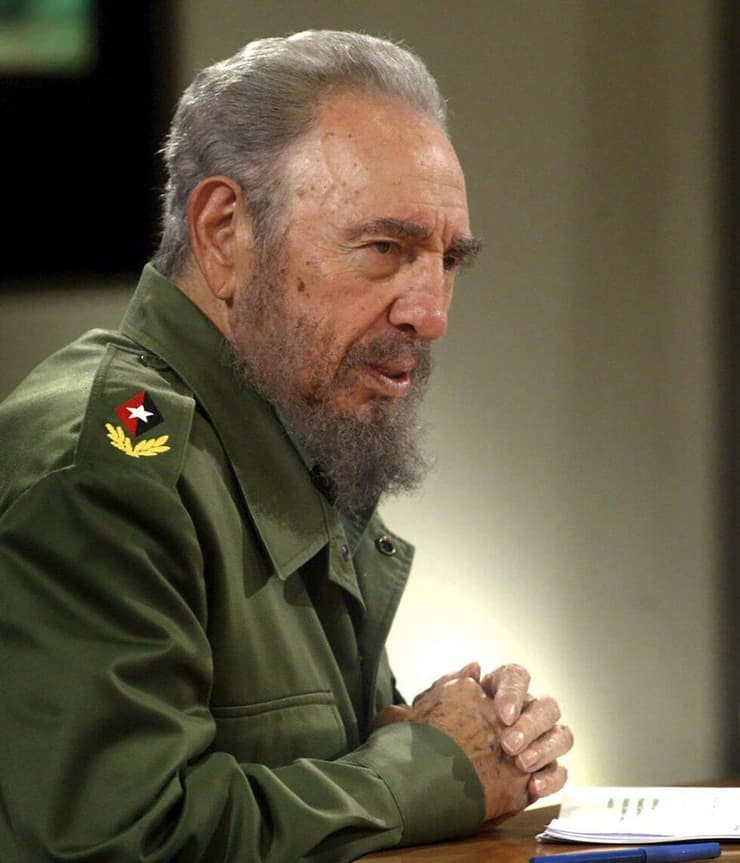 השליט פידל קסטרו. ביקר בימי ההולדת