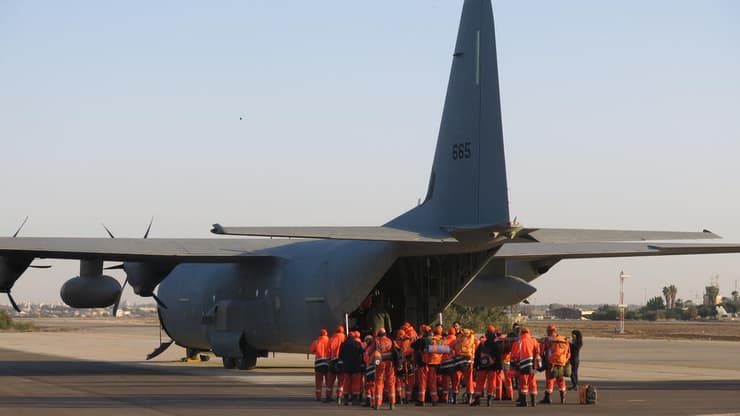 לא המריא להולנד. מטוס הרקולס של חיל האוויר, ארכיון (צילום: דובר צה"ל) לא המריא להולנד. מטוס הרקולס של חיל האוויר, ארכיון