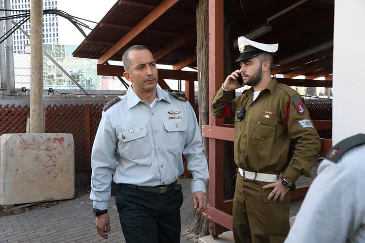 גיא חזות בעדות במשפטו של אלאור אזריה