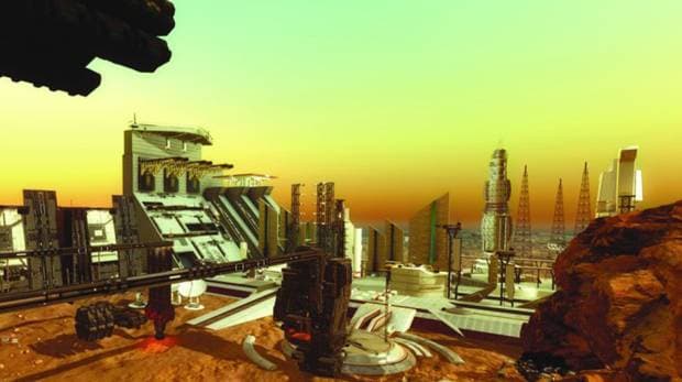 כך נראית "עיר המאדים" של האמירויות