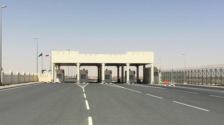 הגבול הסגור בין סעודיה לקטאר