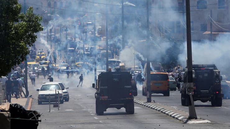 מהומות בבית לחם בעקבות הצבת המגנומטרים, יולי 2017