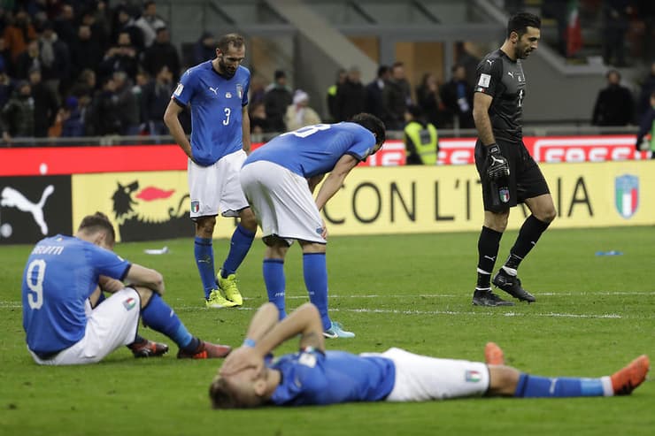 כך זה נראה רק לפני שלוש שנים. איטליה לא מעפילה למונדיאל 2018