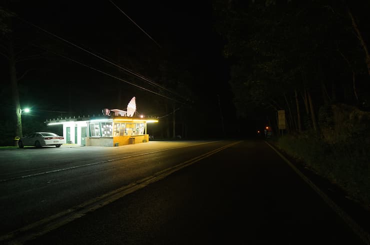 אורות דרך, פנסילבניה (צילום: דיוויד דה רואדה) אורות דרך, פנסילבניה