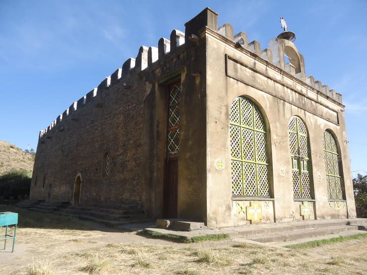 הכנסייה האתיופית שבה נטען שנמצא ארון הברית