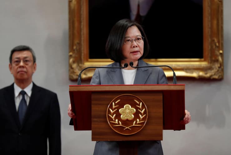 נשיאת טייוואן צאי אינג וון עימות עם סין