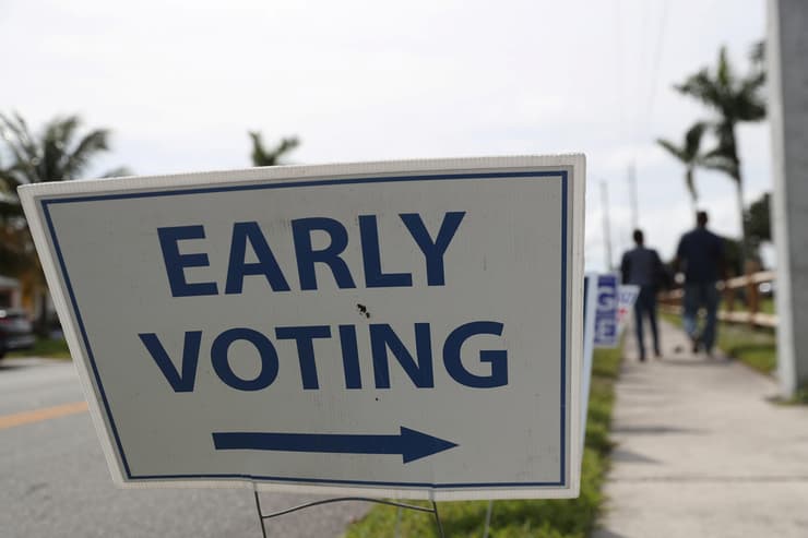 הצבעה מוקדמת קלפי ב פלורידה בחירות אמצע ארה"ב