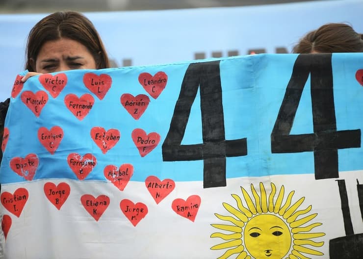 ארגנטינה צוללת אבודה 40 הרוגים תמונות ראשונות