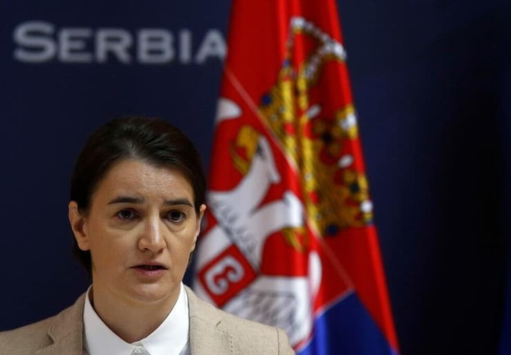 ראש ממשלת סרביה אנה ברנביץ' מתיחות עם קוסובו