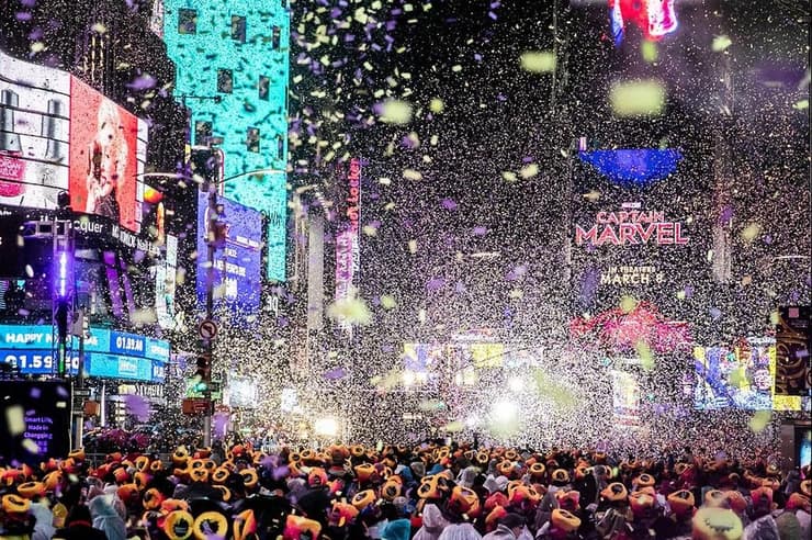 חגיגות השנה החדשה בטיימס סקוור