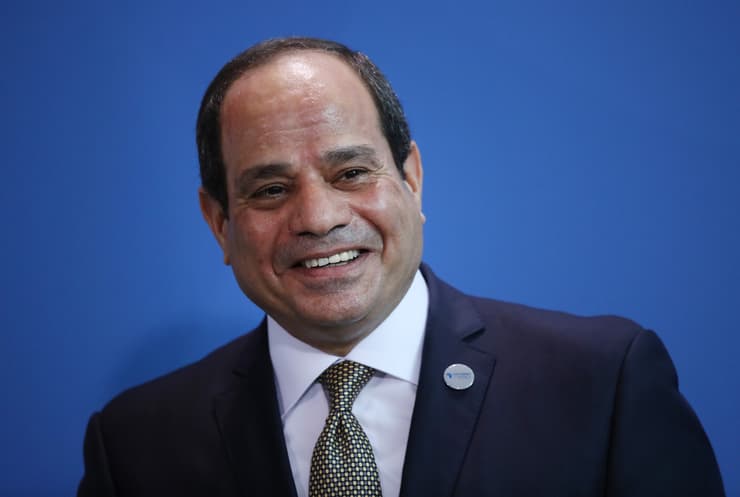 נשיא מצרים א סיסי ראיון ל-60 דקות שיתוף פעולה עם ישראל ב סיני