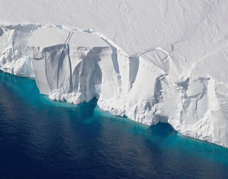 אנטארקטיקה קרחון נמס קרחונים הקוטב הדרומי