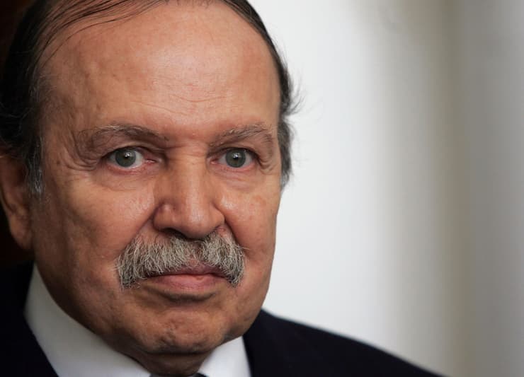 נשיא אלג'יריה עבד אל-עזיז בוטפליקה