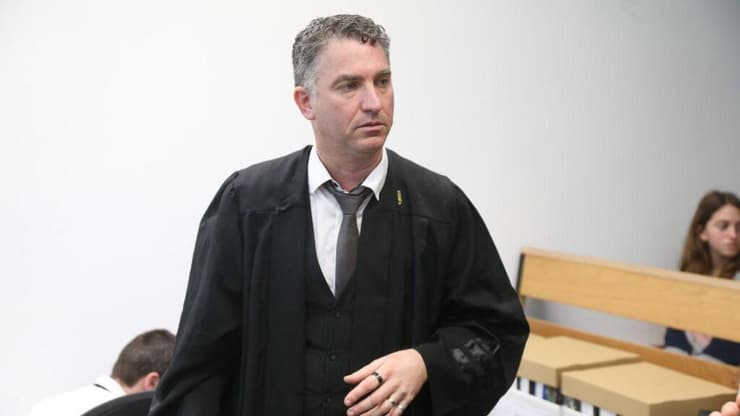  נציג הפרקליטות, עו"ד אורי רינצקי , במשפט החוזר של ויקטור גואטה היום במחוזי ת"א