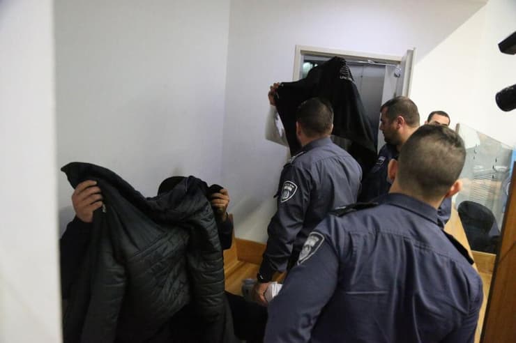 מהומה בבית המשפט המחוזי בתל אביב, חשודים ברצח סמר חטיב