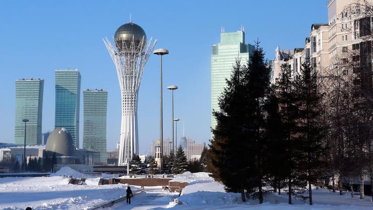 אילוס אילוסטרציה אסטנה בירת קזחסטן