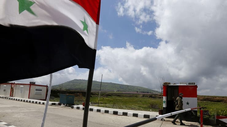 עמדת שמירה סורית גבול סוריה קוניטרה