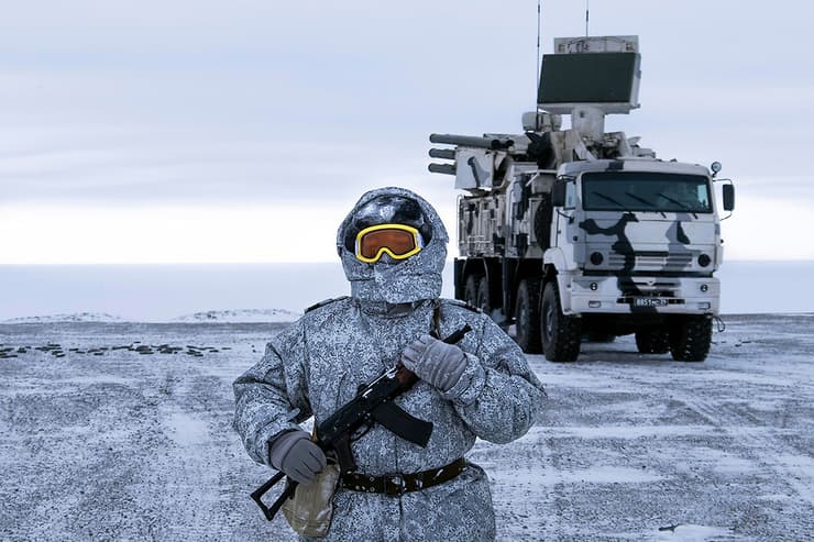 רוסיה בסיס צבאי ב אי קוטנלי האזור ה ארקטי
