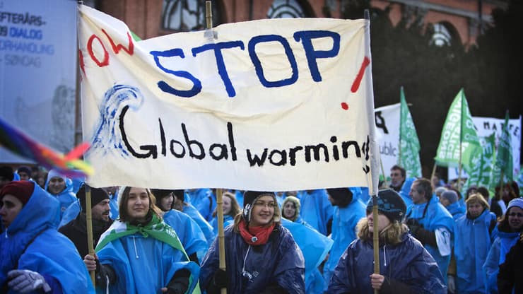 הפגנה נגד ההתחממות הגלובלית 