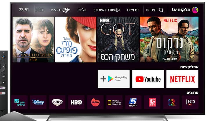 סלקום tv 