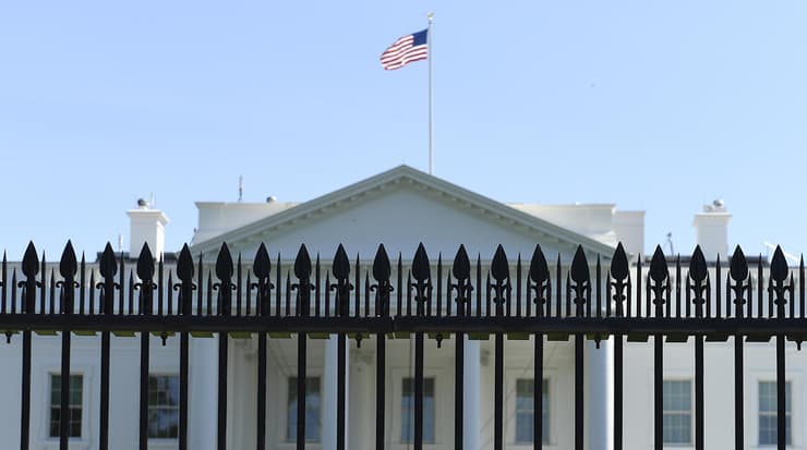 גדר הבית הלבן, משכן נשיא ארצות הברית בוושינגטון
