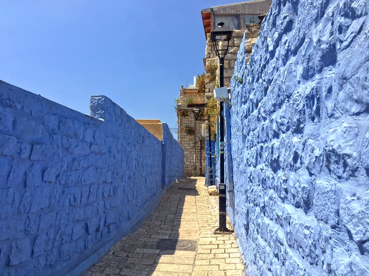רחוב בעיר העתיקה בצפת