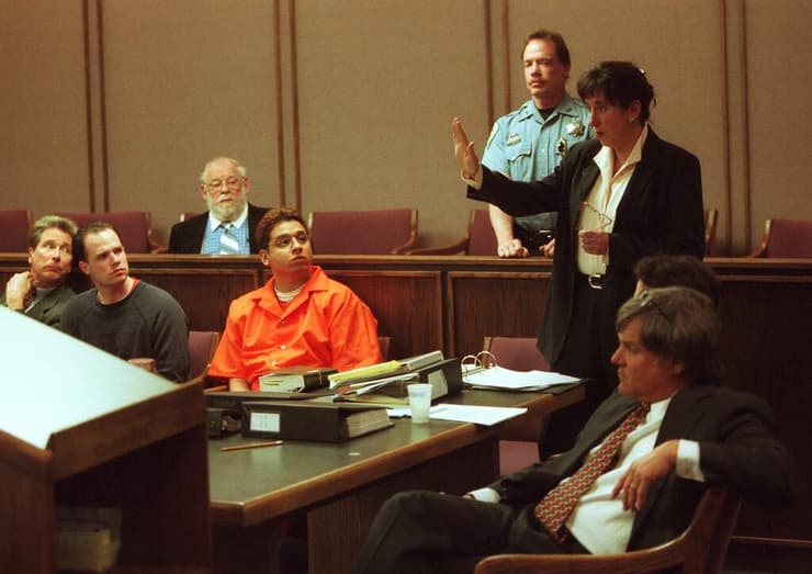 רנדי הלפרין בזמן המשפט