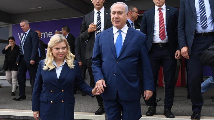 ראש הממשלה בנימין נתניהו ורעייתו מסיים ביקור בלונדון וממריאים לישראל