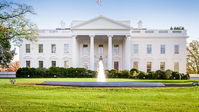 הבית הלבן וושינגטון הבירה ארצות הברית ארה"ב