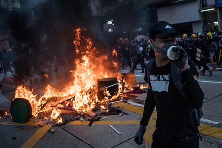 מהומות בהונג קונג 