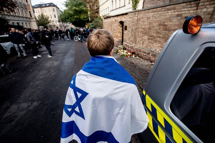 גרמניה מתאבלים האלה יום אחרי פיגוע יהודים אנטישמיות