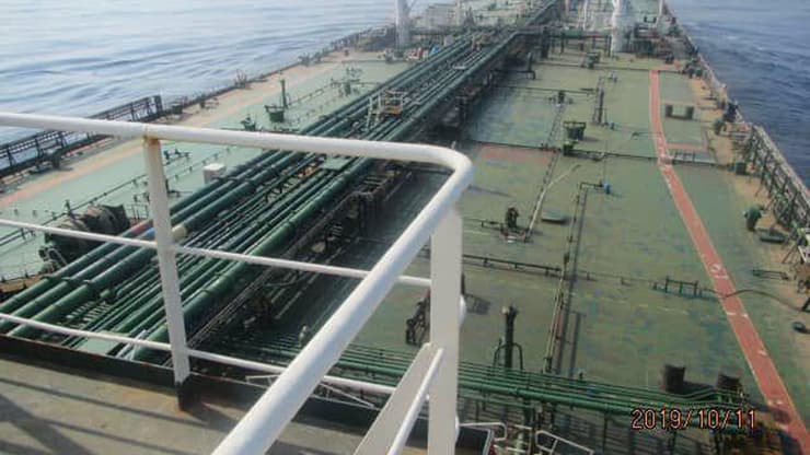  מכלת מכלית נפט איראנית איראן סעודיה  