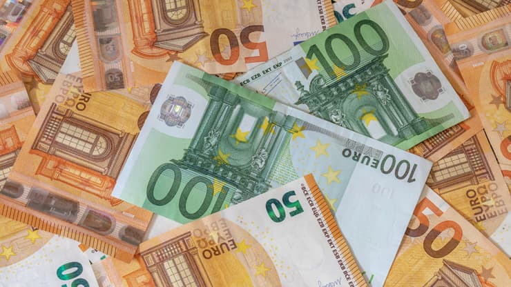 גרמניה כסף שטרות אירו יורו