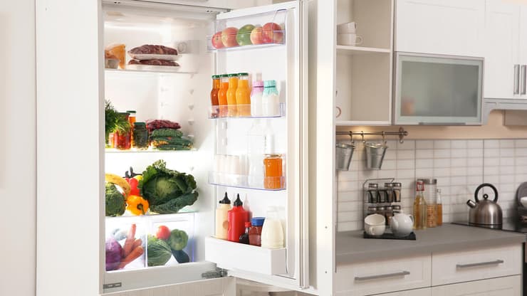 תמונת סדר מזון במקרר