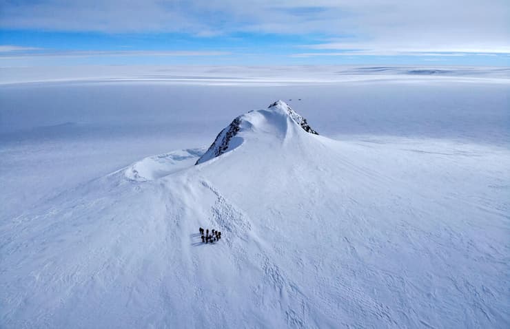 תמונות השנה EPA  2019 משלחת ל קרחון קדסון ב אנטרקטיקה 5 בדצמבר 2018