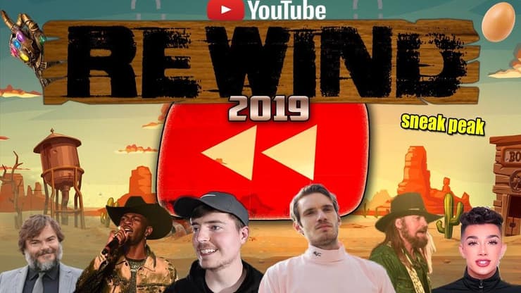 יוטיוב Rewind 2019