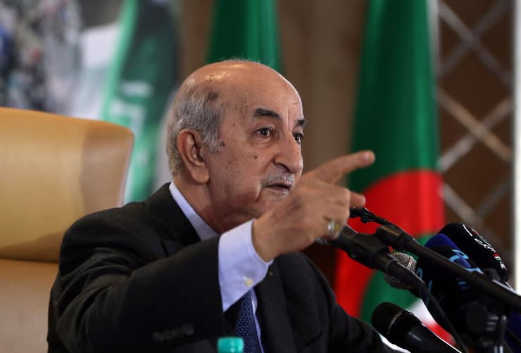 נשיא אלג'יריה החדש עבד אל-מג'יד תבון