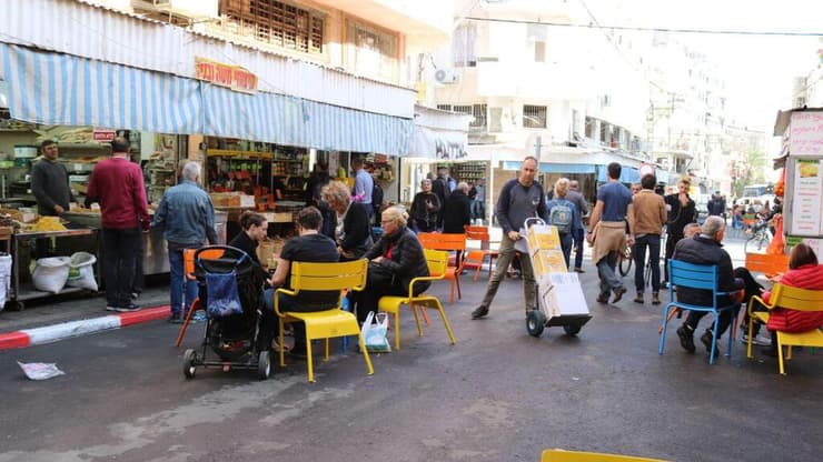 רחוב לוינסקי בדרום תל אביב הפך למדרחוב