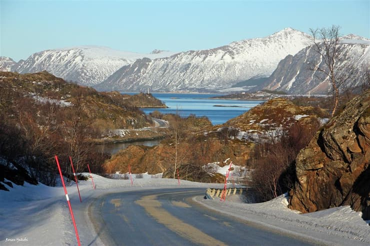 דרך נופית באי Andøya   