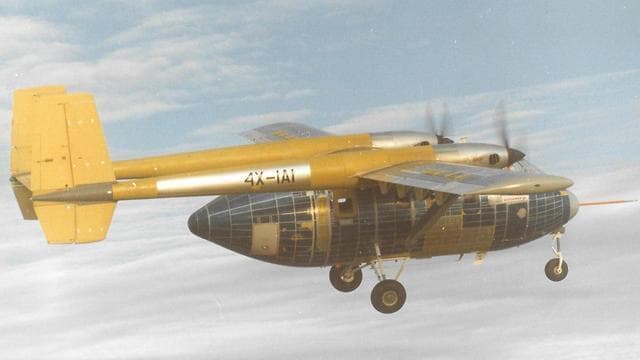  טיסת הבכורה של מטוס "ערבה", 1969